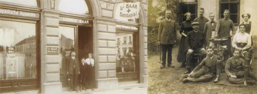 Historische Aufnahmen der Firma Baar