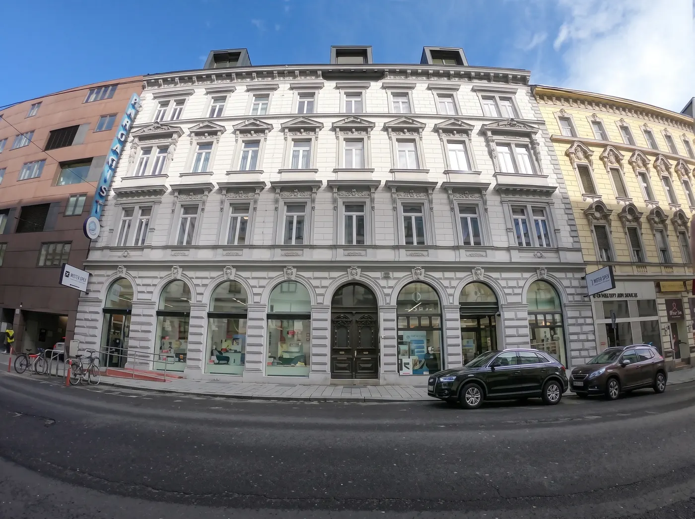 Das Haus Rudigierstraße 8a in Linz